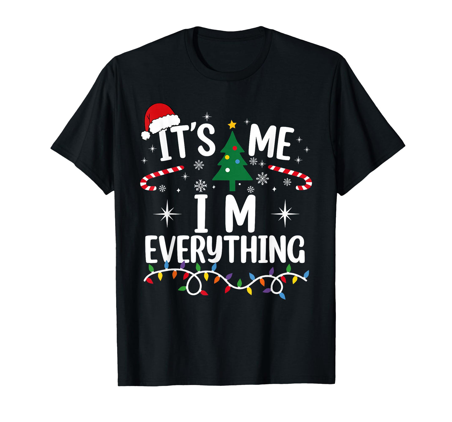 I Have Everything I Want for Christmas Its Me I'm Everything T-Shirt