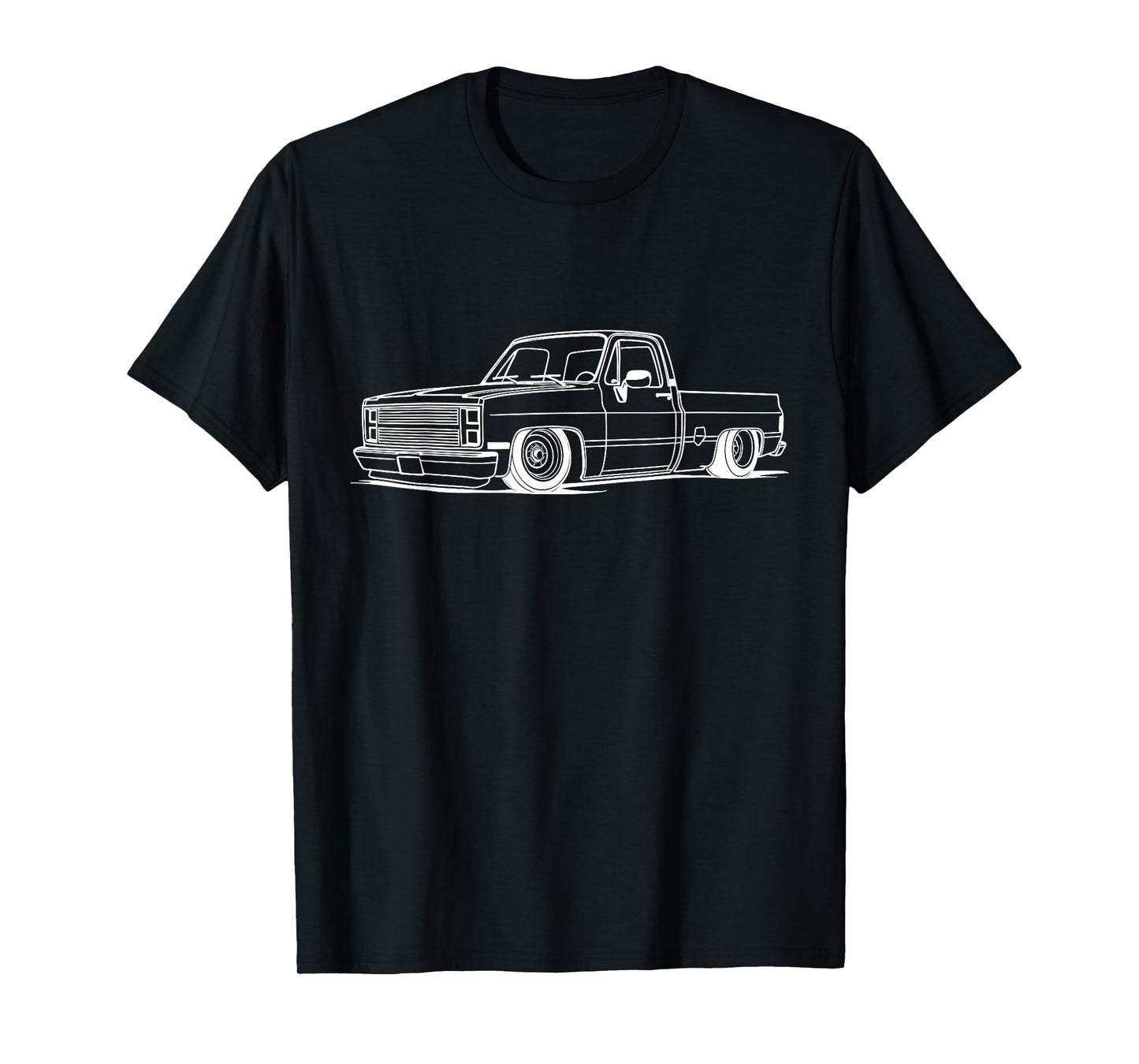 1987 Squarebody C10 Truck Silhouette Square Body Truck C10 T-Shirt