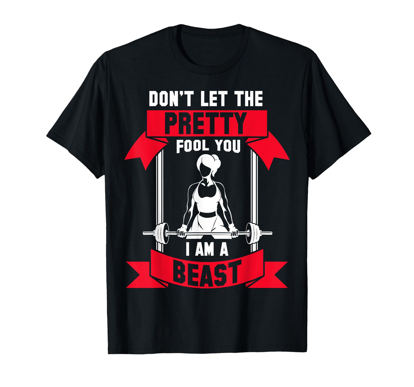 Women Weight-Lifting Workout Quote Funny Fitness Lover Gift T-Shirt