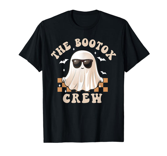 The Bootox Crew Ghost Sunglasses Aesthetic Nurse Halloween T-Shirt
