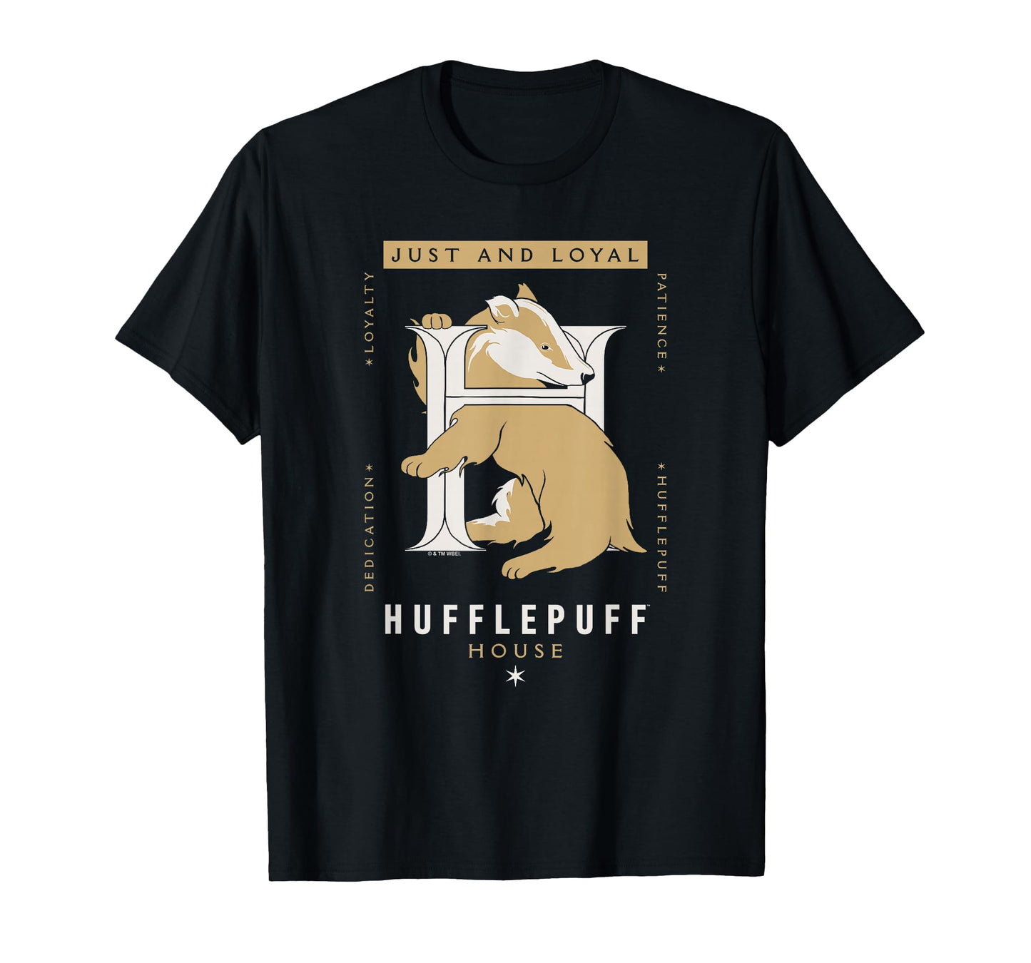 Harry Potter Hufflepuff Just and Loyal T-Shirt