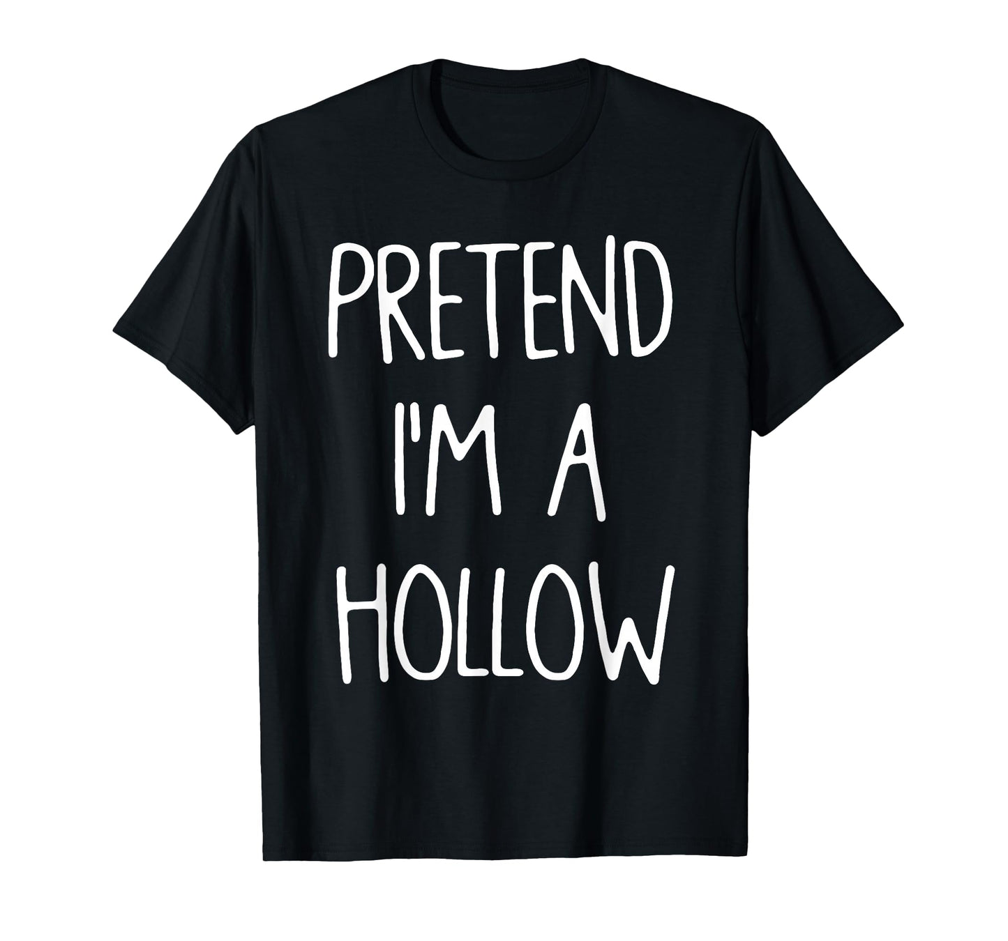 Lazy Ghost Nerd Anime Lover Halloween Pretend I'm a Hollow T-Shirt