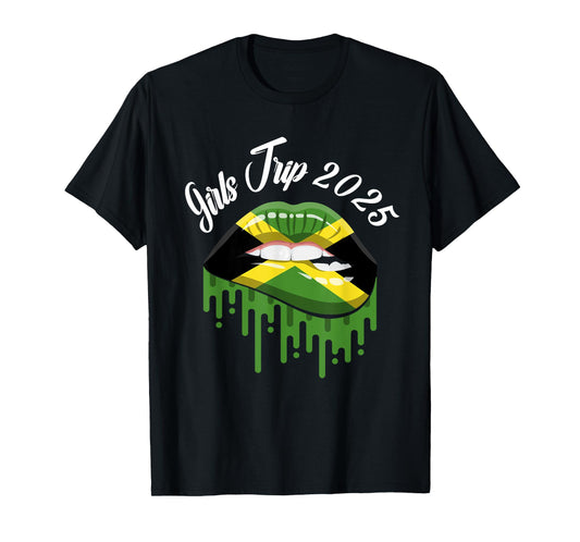 Jamaica Girls Vacation 2025 Group Matching T-Shirt