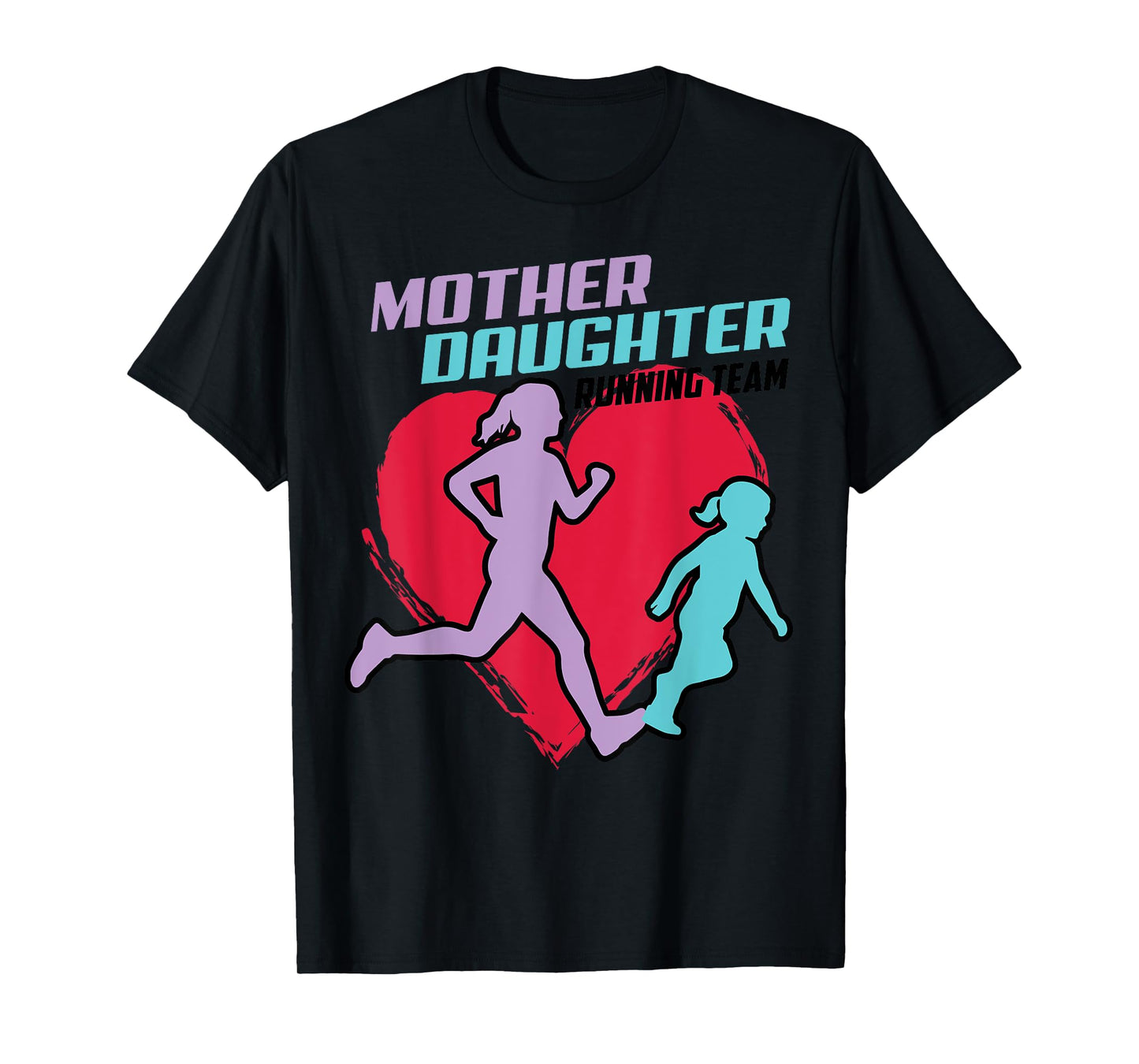 Cool Mother Daughter Running Team | Funny Runner Tandem Gift T-Shirt