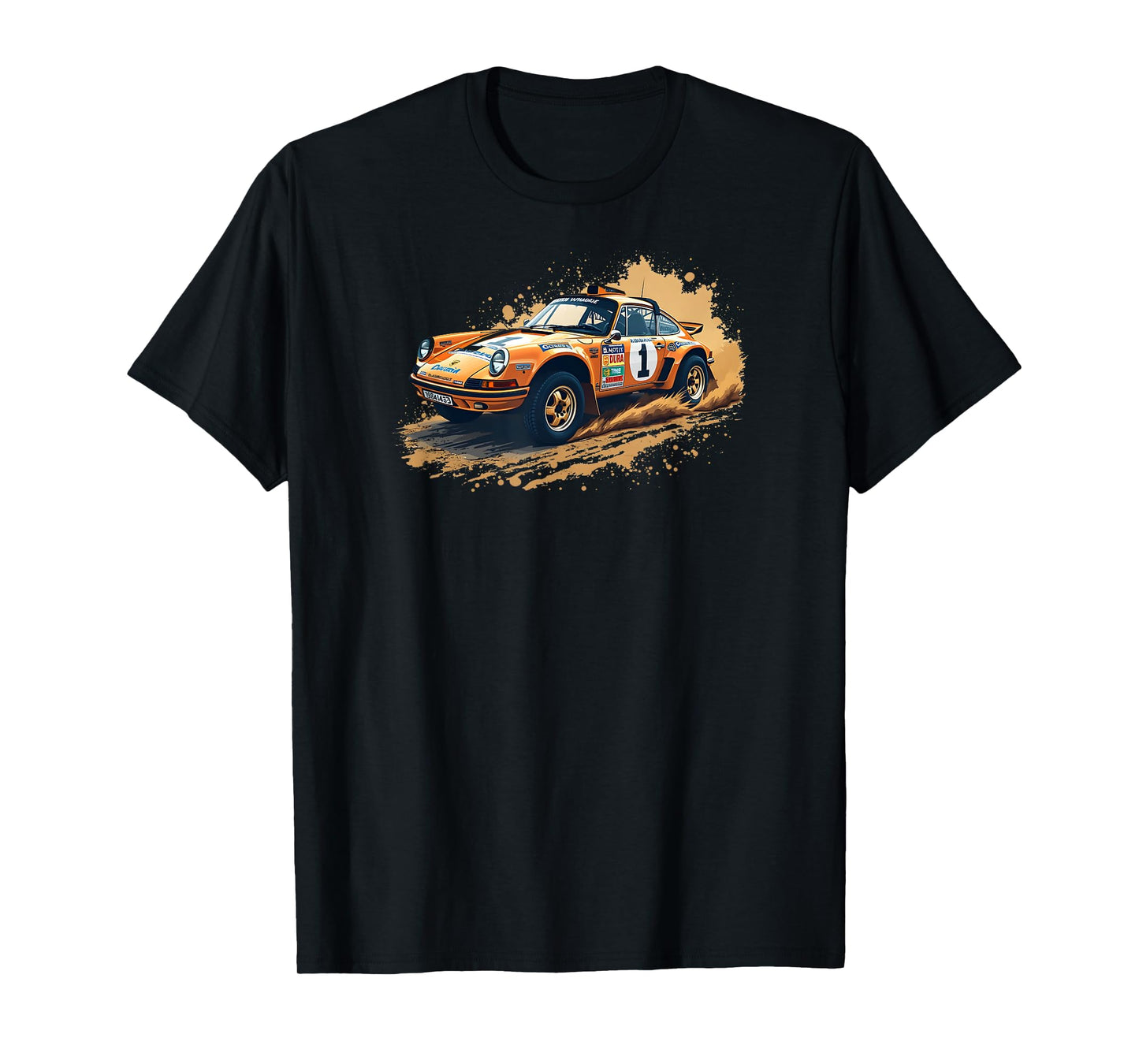 911 Safari Baja Dakar Offroad vintage track turbo auto car T-Shirt