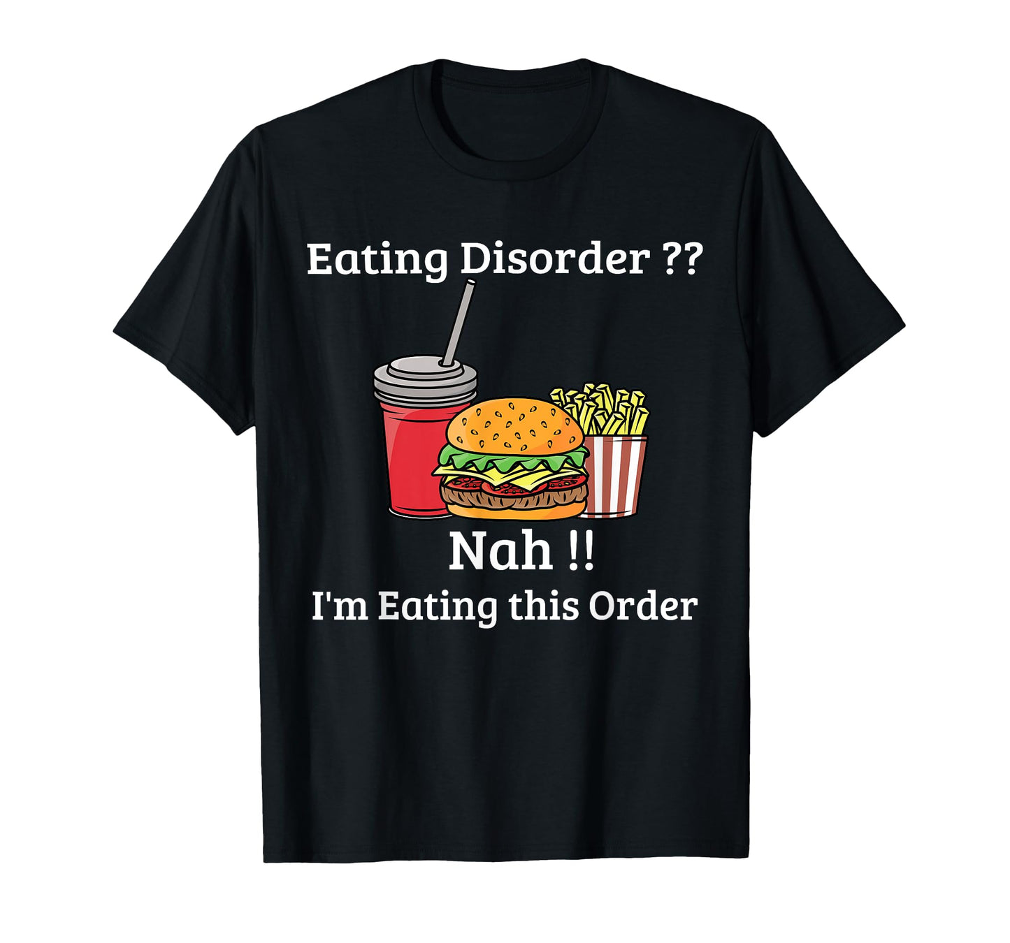 funny meal fast food easting pun T-Shirt