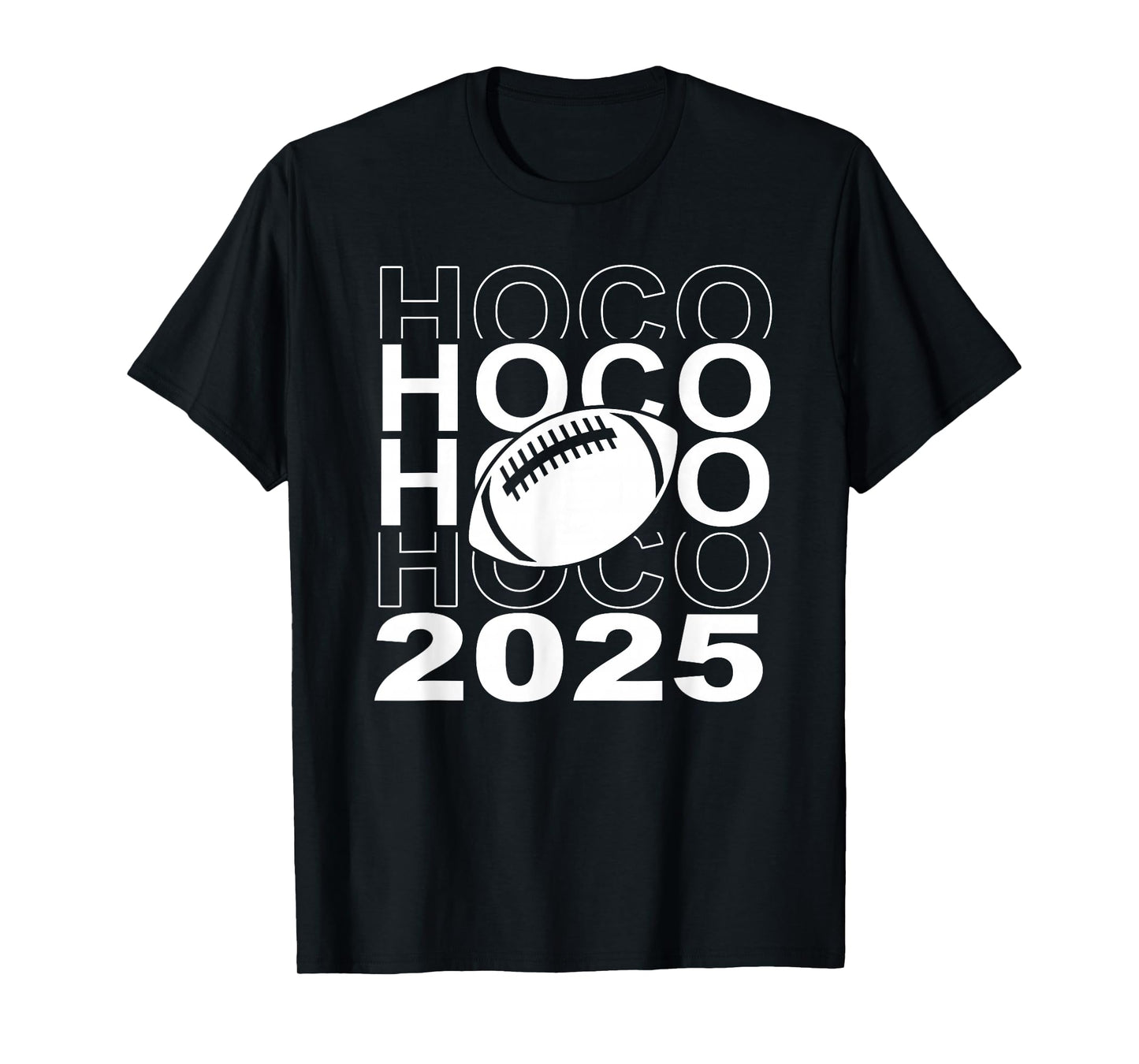 Hoco 2025 American Football Homecoming Game Day T-Shirt