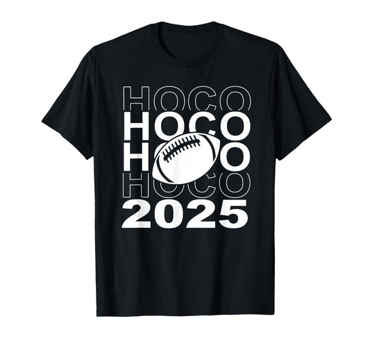 Hoco 2025 American Football Homecoming Game Day T-Shirt