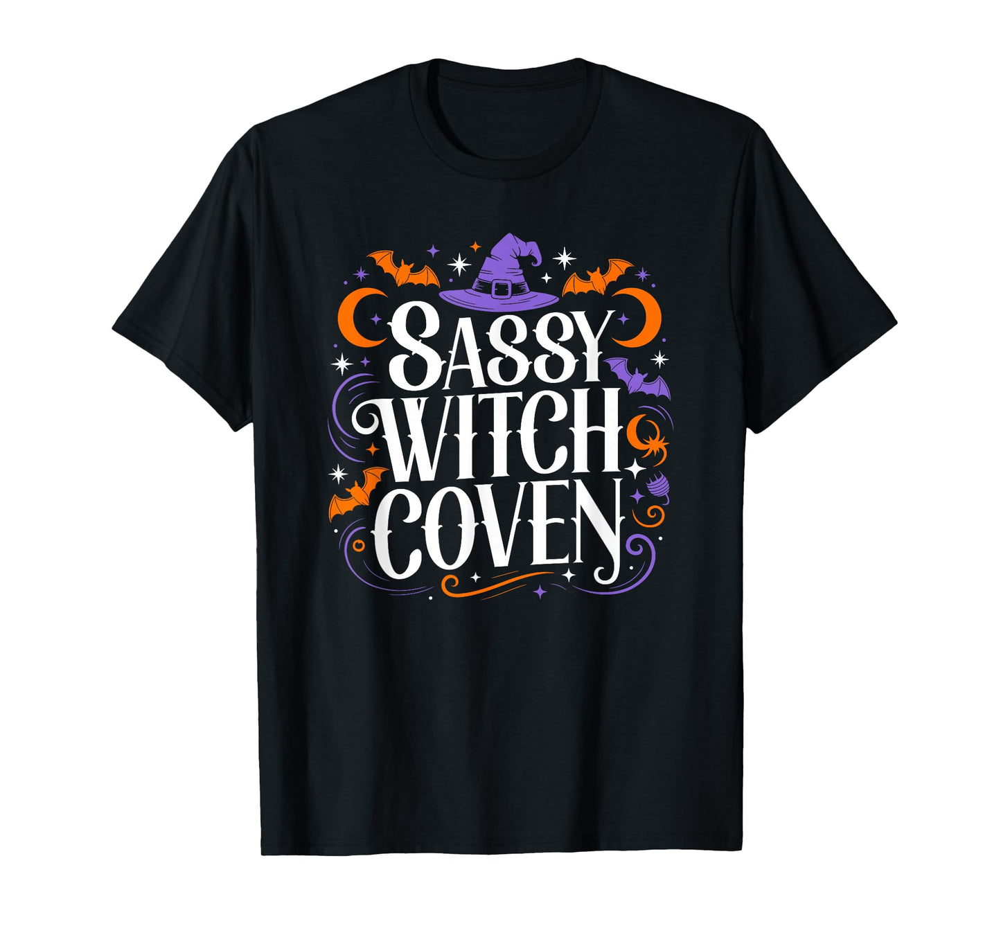 Sassy Witch Coven Halloween Witch T-Shirt