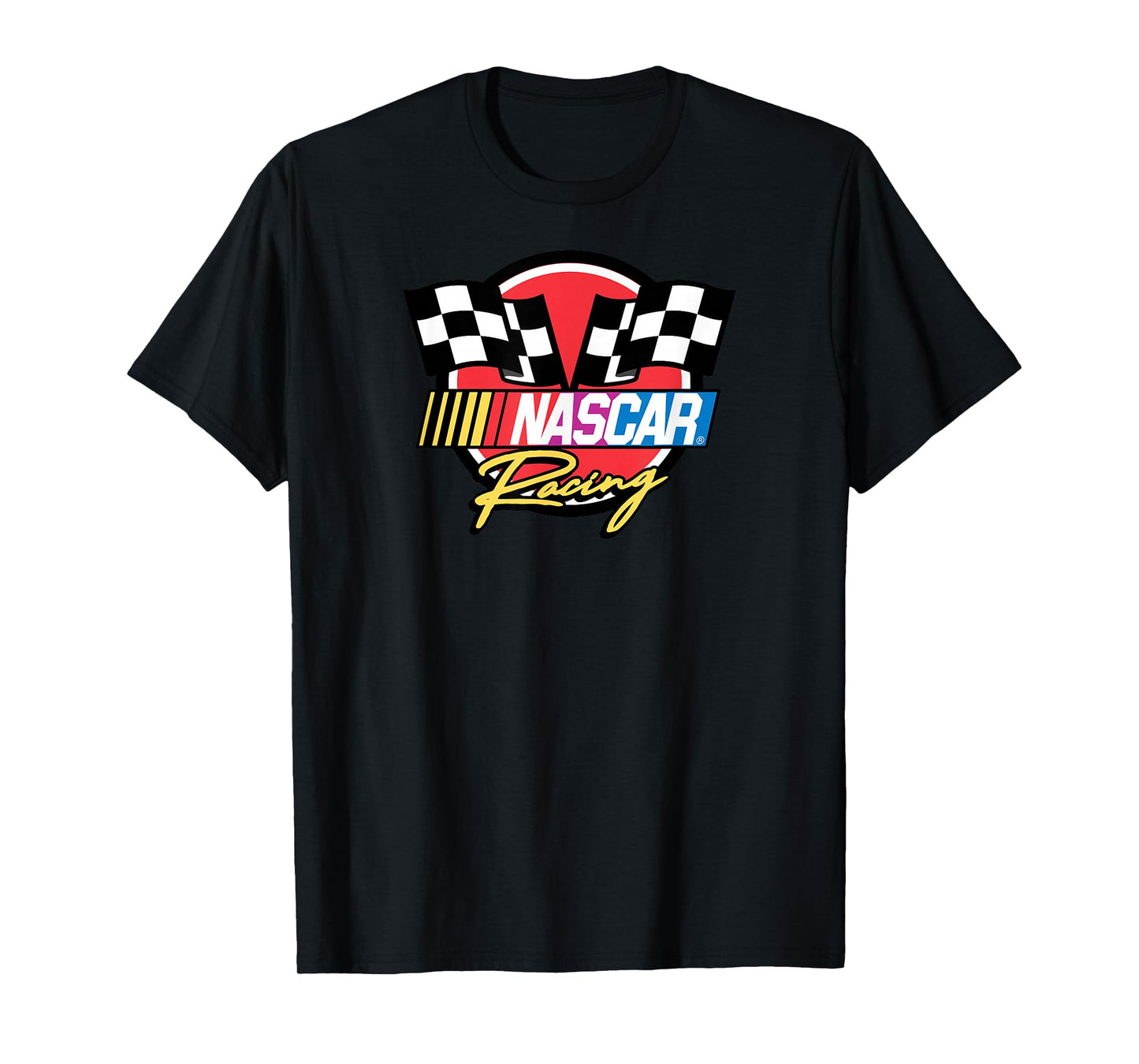 NASCAR - Racing Checkered Flags Logo T-Shirt