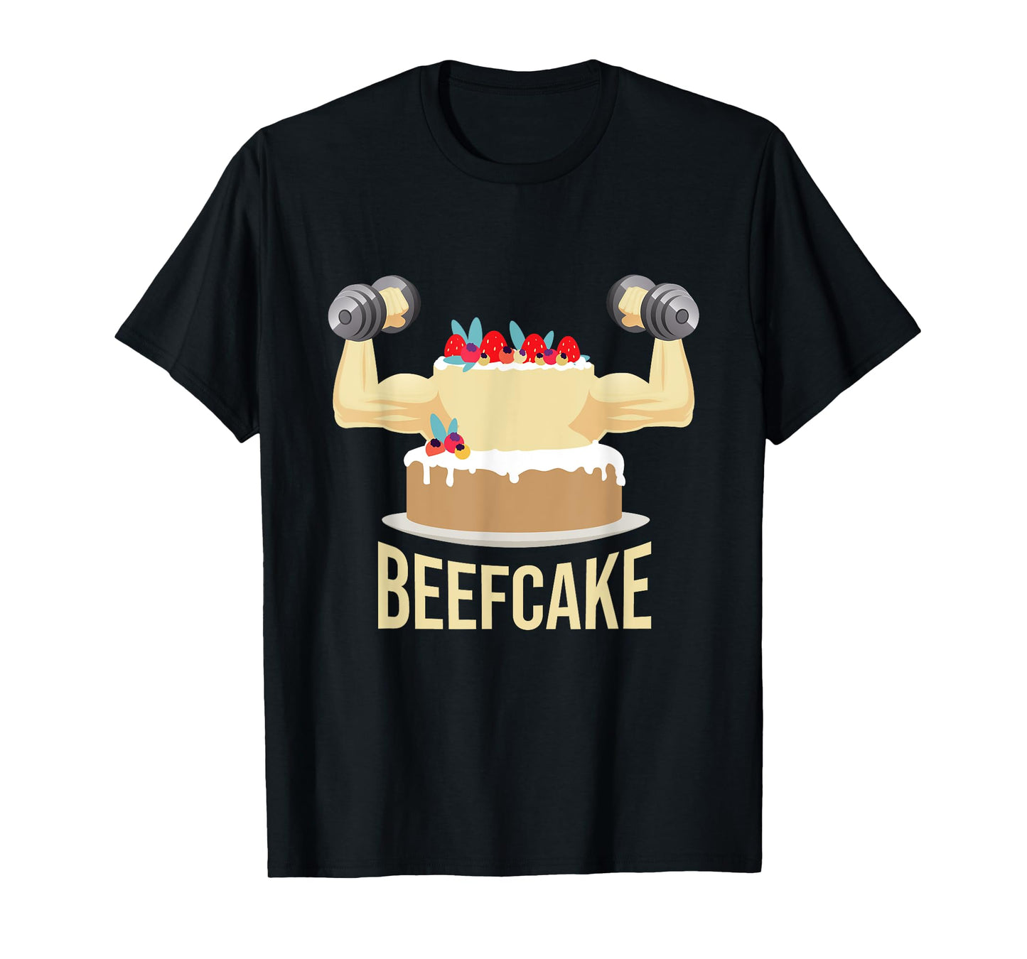 Beefcake - Health Fitness Gym Coach Weightlifting Exercise T-Shirt