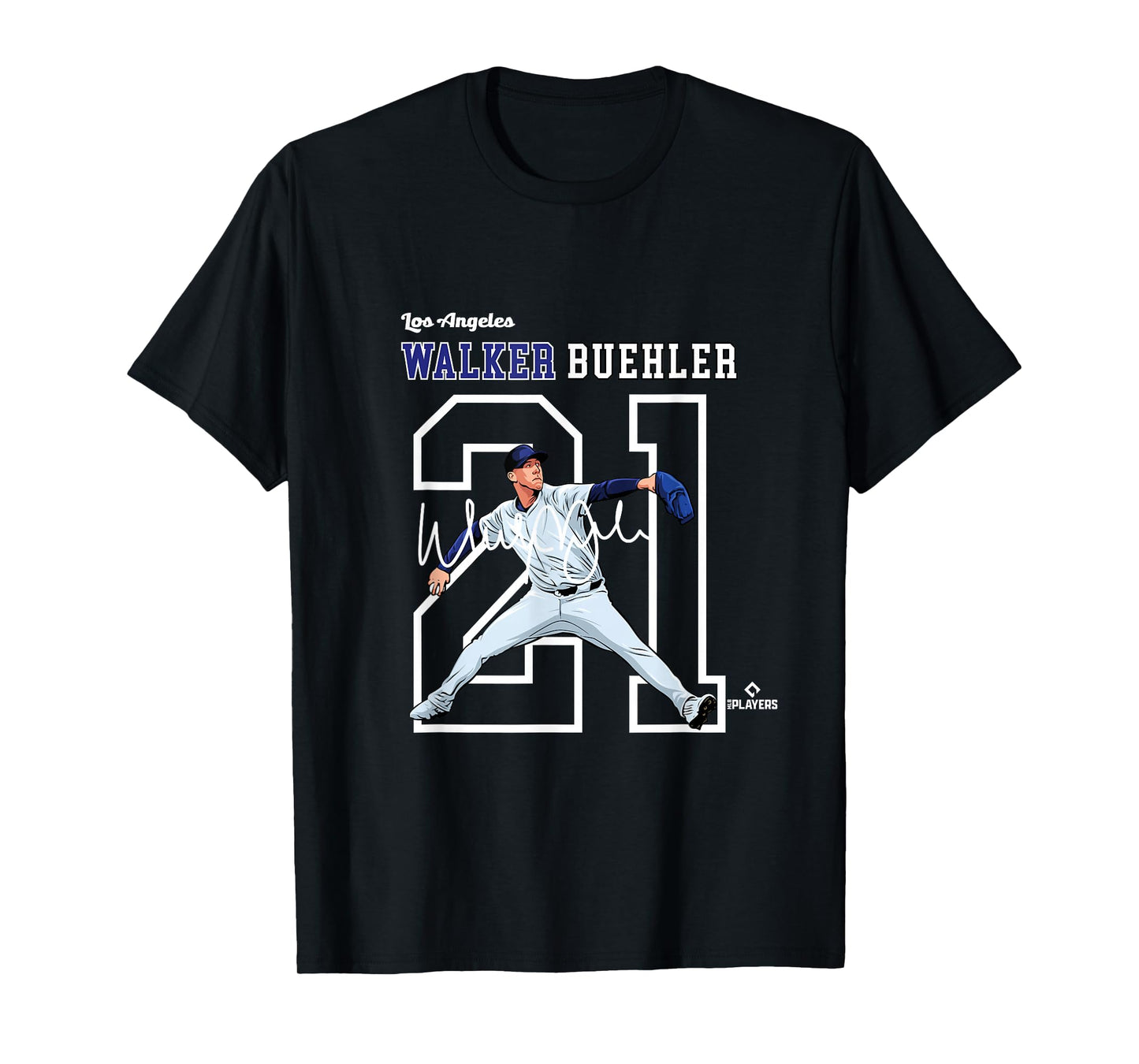 Walker Buehler | Los Angeles Baseball Players | MLBWBR3004 T-Shirt
