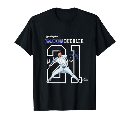 Walker Buehler | Los Angeles Baseball Players | MLBWBR3004 T-Shirt