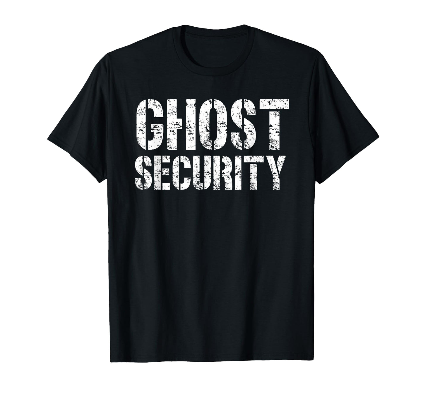 Halloween Dad Mom Daughter Adult Costume Ghost Security T-Shirt