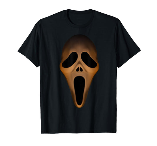 Ghost Face Spooky Halloween Face Costume For Men and women T-Shirt