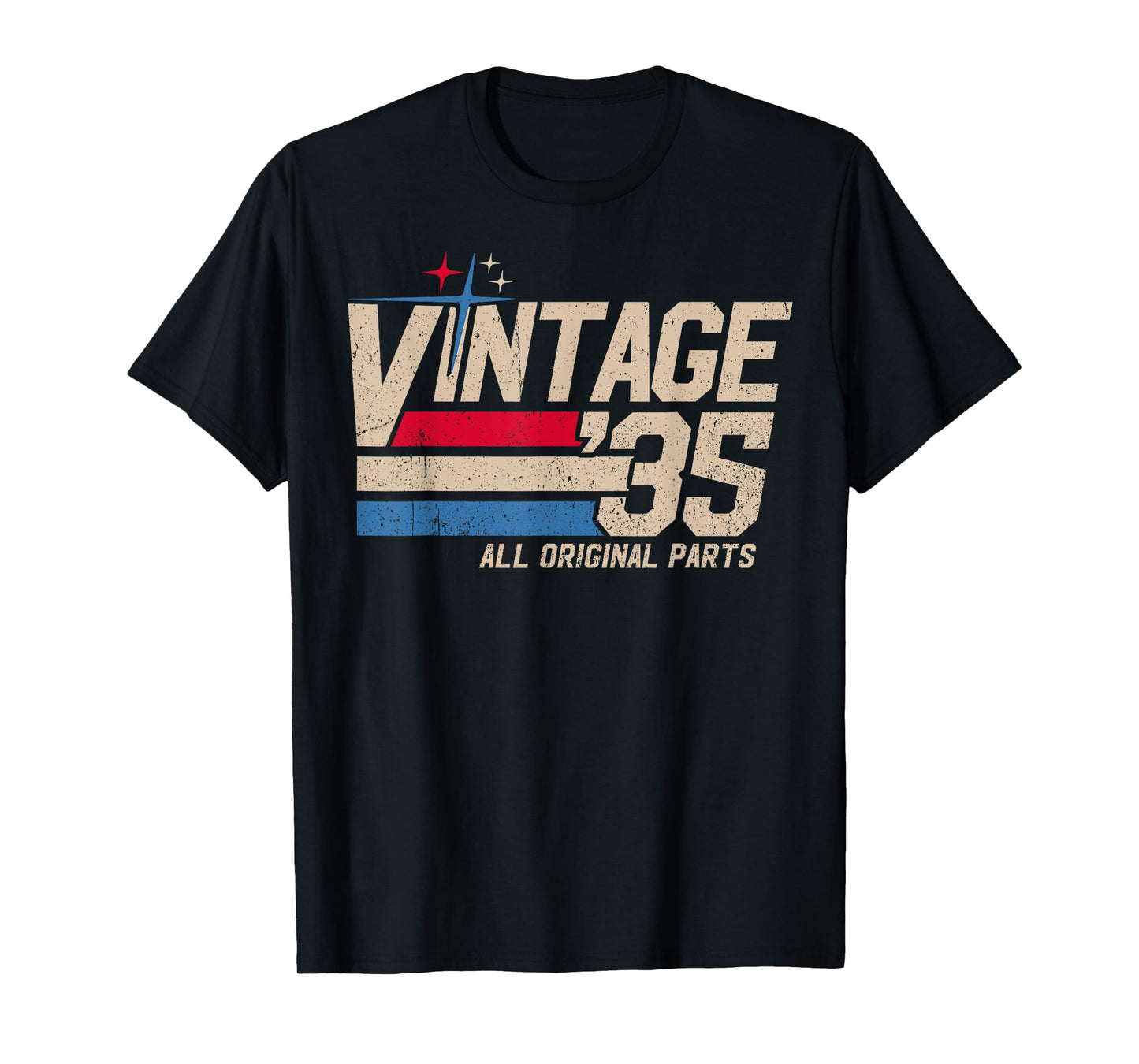 Vintage '35 Retro 90th Birthday for Men Dad USA Since 1935 T-Shirt