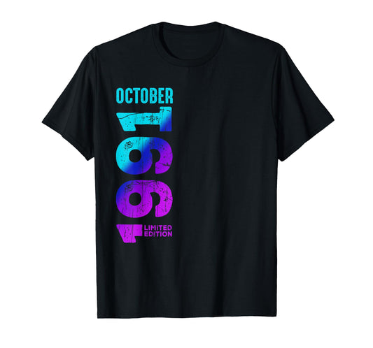 Limited Edition October 1991 Year 1991 Retro 1991 T-Shirt