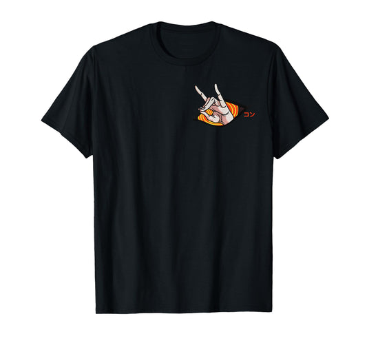Kon, Aki, Chainsaw Hand Sign T-Shirt