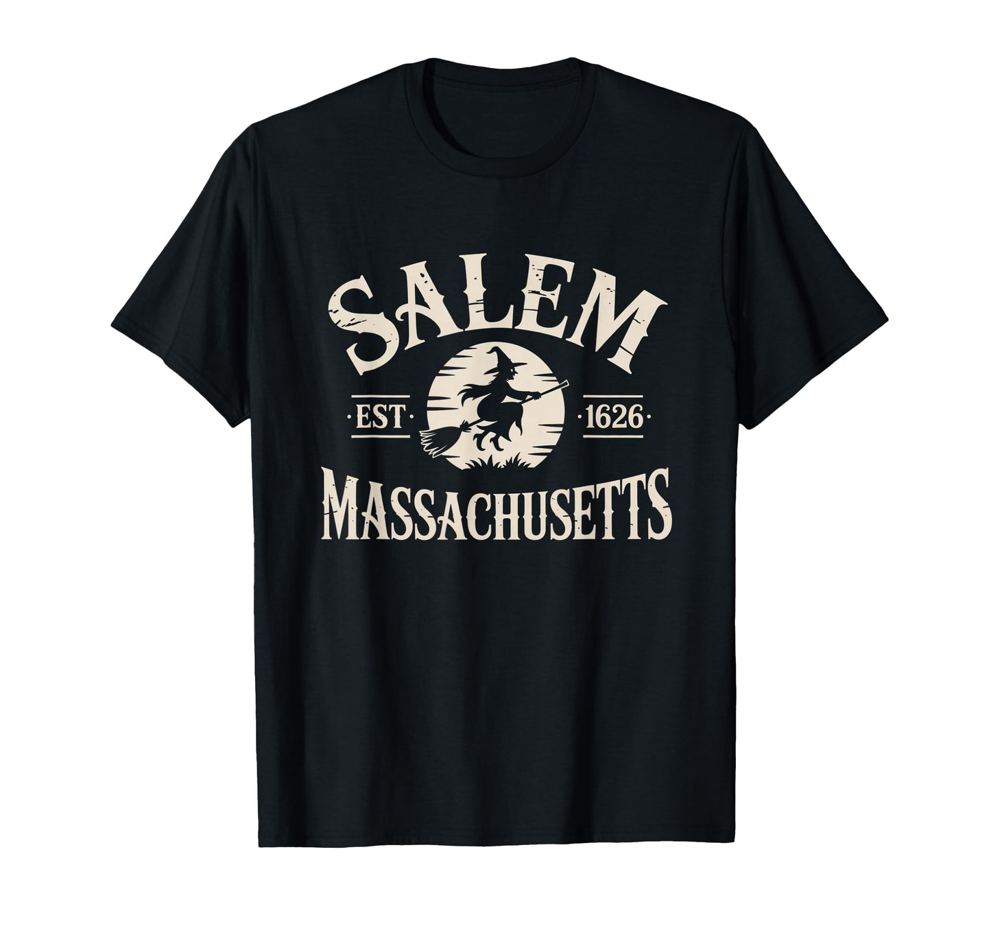 Salem Massachusetts Halloween Witches 1626 T-Shirt