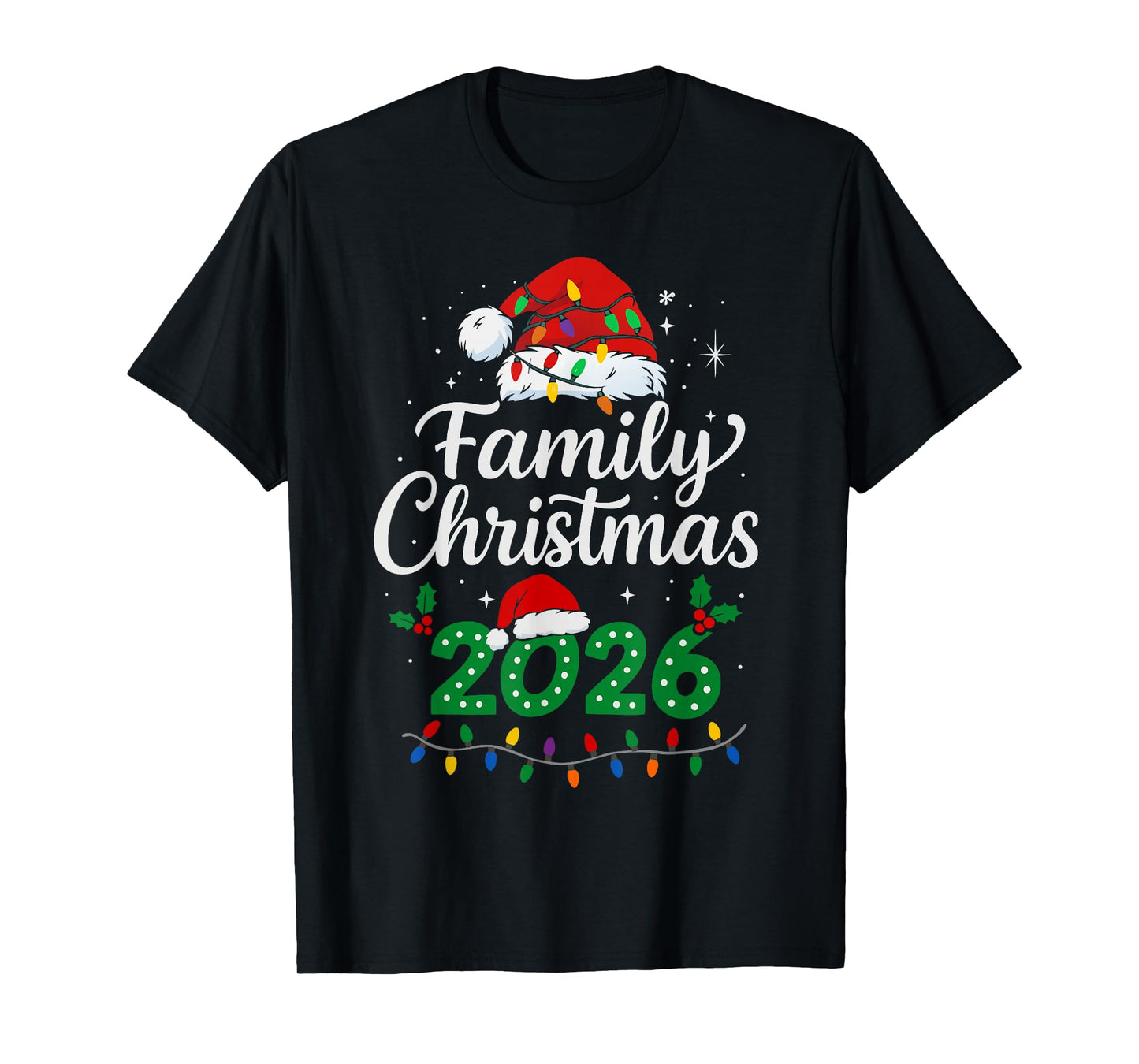 Family Christmas 2026 Matching Holiday T-Shirt