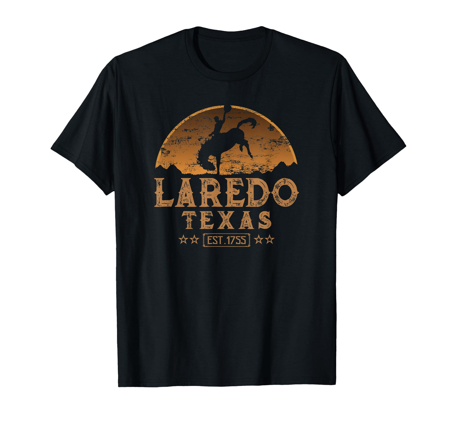 Laredo Texas TX Rodeo Cowboy T-Shirt