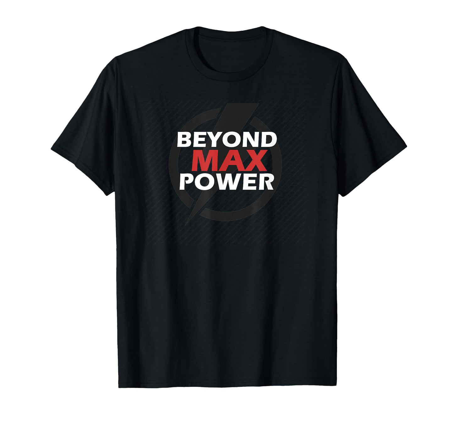 Max Powerlifting Bodybuilding Weightlifting Workout Gym Gear T-Shirt