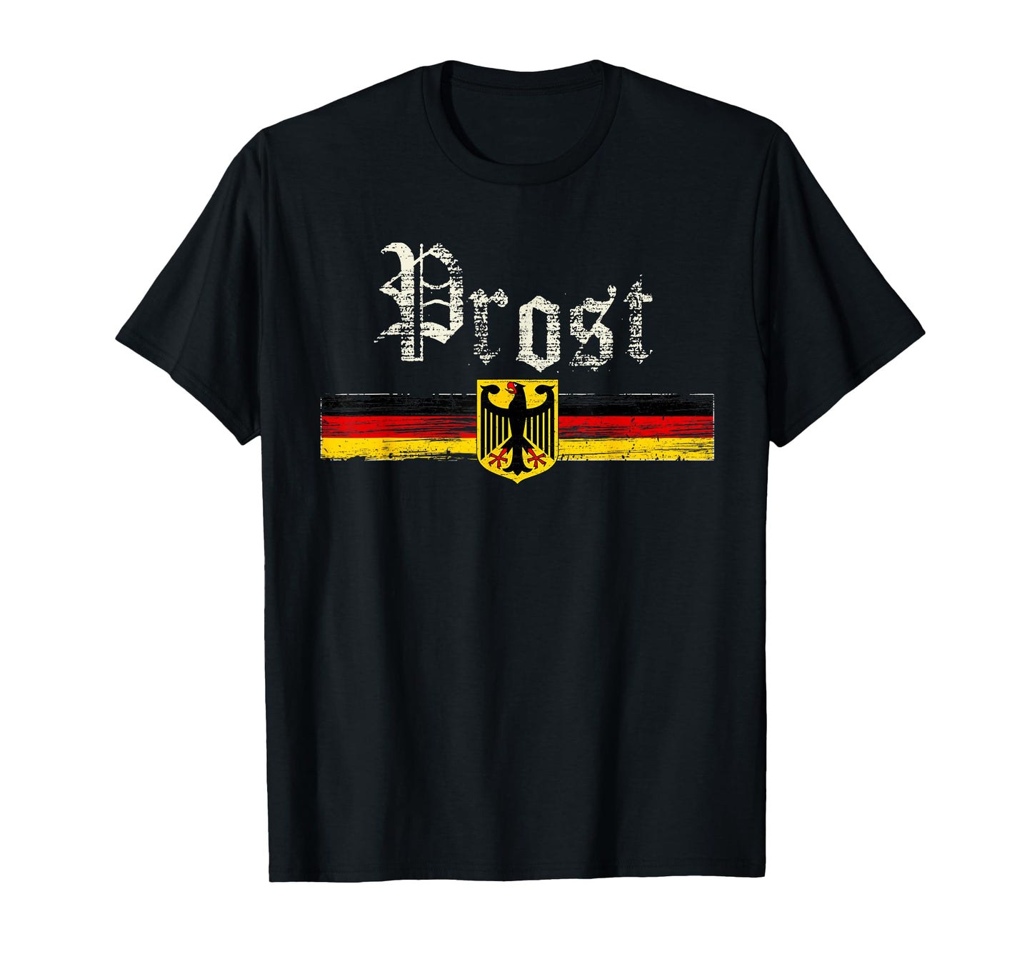 Oktoberfest Shirt For Men Women German Flag Prost Vintage T-Shirt