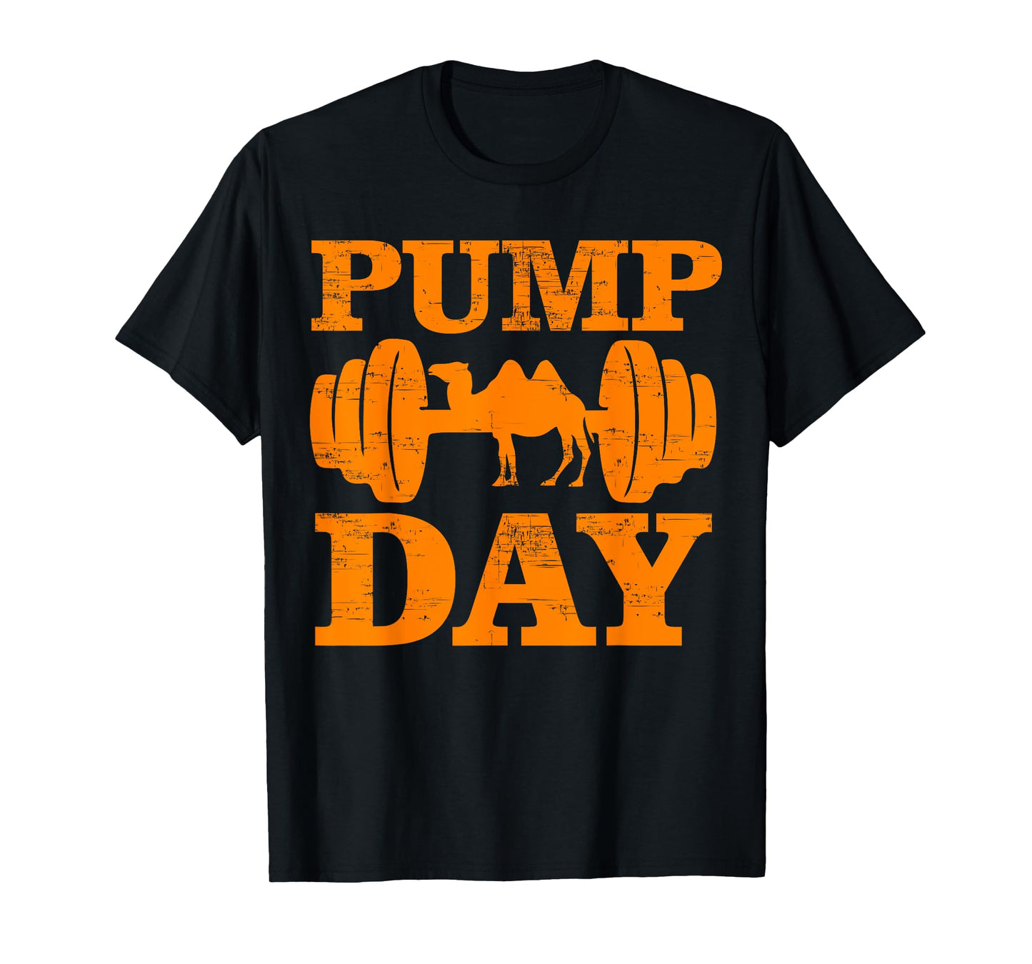 Funny Pump Day Hump Day Camel Weight Lifting Training Gym T-Shirt