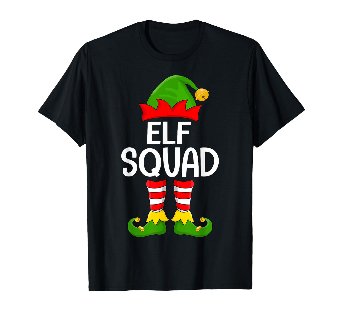 Elf Xmas Matching Family Group Elf Squad Christmas T-Shirt