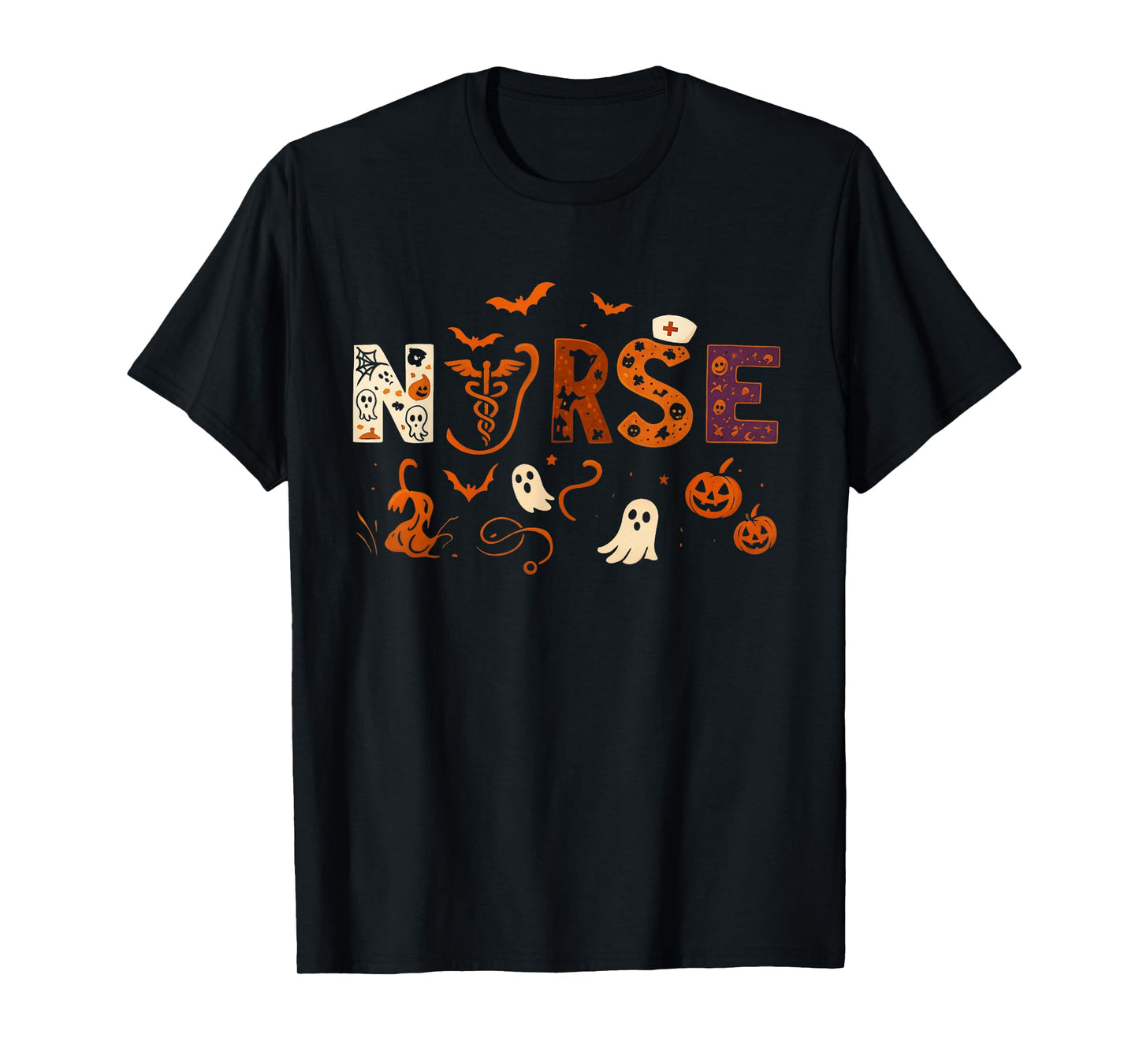 Halloween Nurse Design – Funny Witches Matching T-Shirt