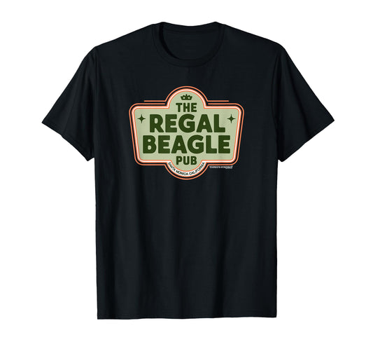 Regal Beagle Pub Retro Three's Company Officially Licensed T-Shirt