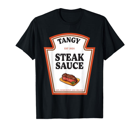 Tangy Steak Sauce Condiment Costume Party Matching T-Shirt