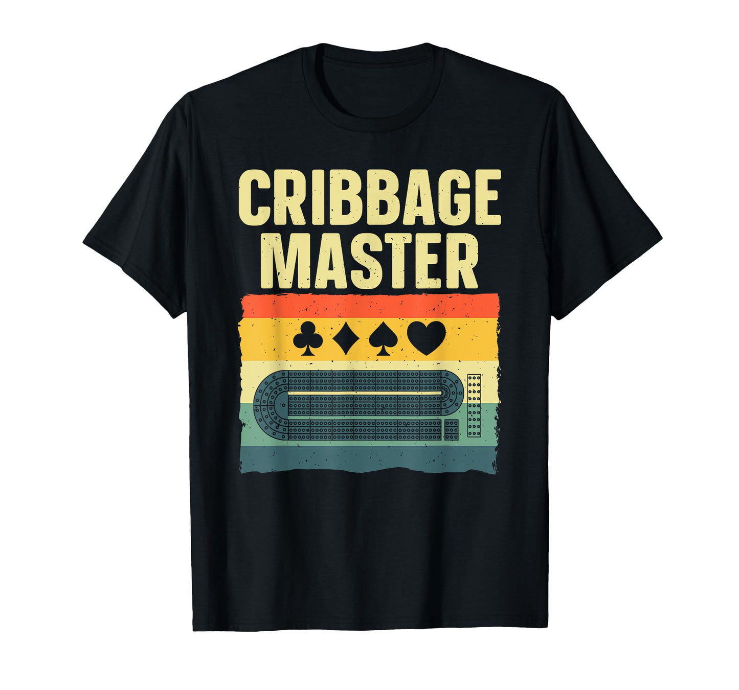 Best Cribbage Design For Men Women Card Game Cribbage Lover T-Shirt
