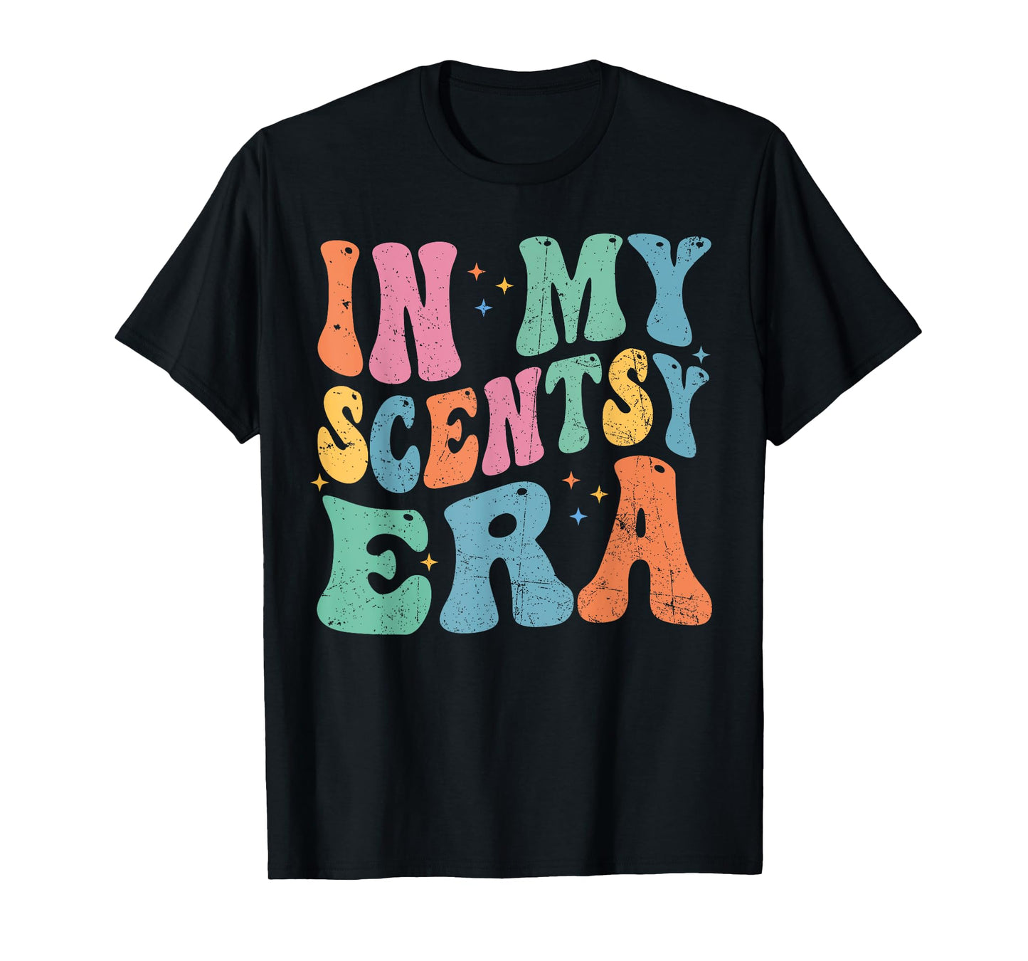 In My Scentsy Era Scentsy Funny Retro Groovy T-Shirt