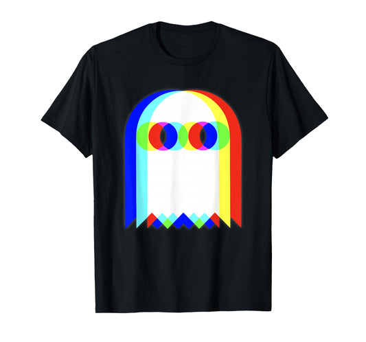 Threadrock Vaporwave Psychedelic Ghost Retro Halloween Techno EDM Unisex Adults Kids T-Shirt