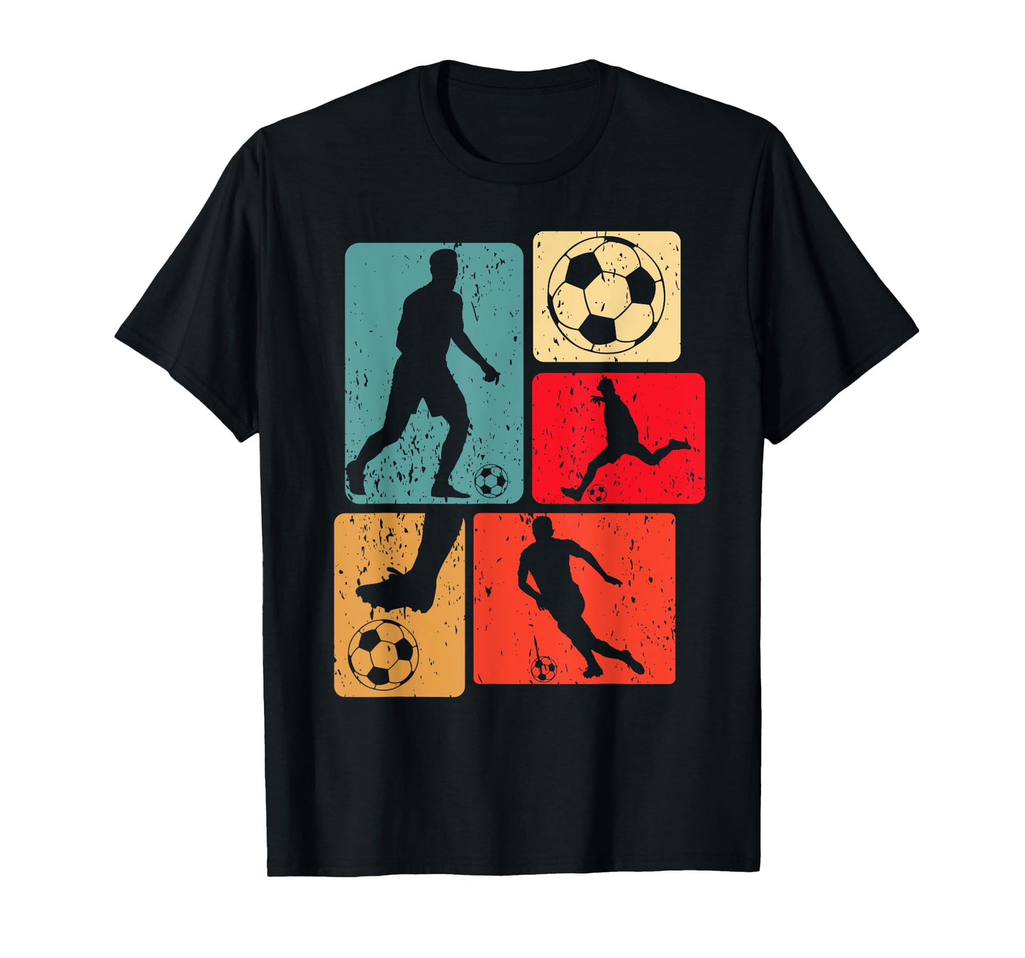 Funny Soccer Player Ball Game Enthousiast Boys Soccer T-Shirt