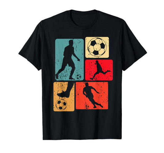 Funny Soccer Player Ball Game Enthousiast Boys Soccer T-Shirt