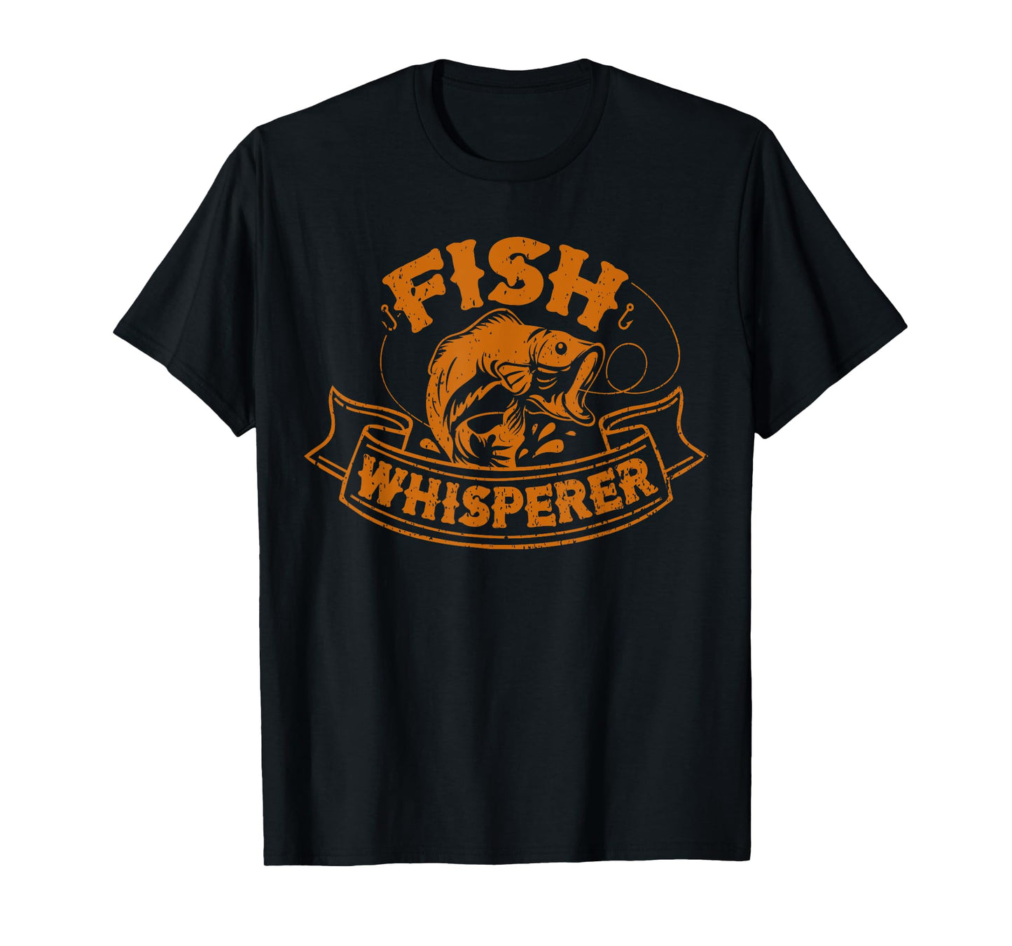 Fish Whisperer Funny Fisherman Fisher Fishing Lovers Outfit T-Shirt