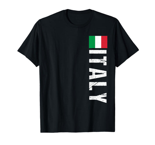Italy Gift Flag Italy Vintage Italia Italiano Italian T-Shirt