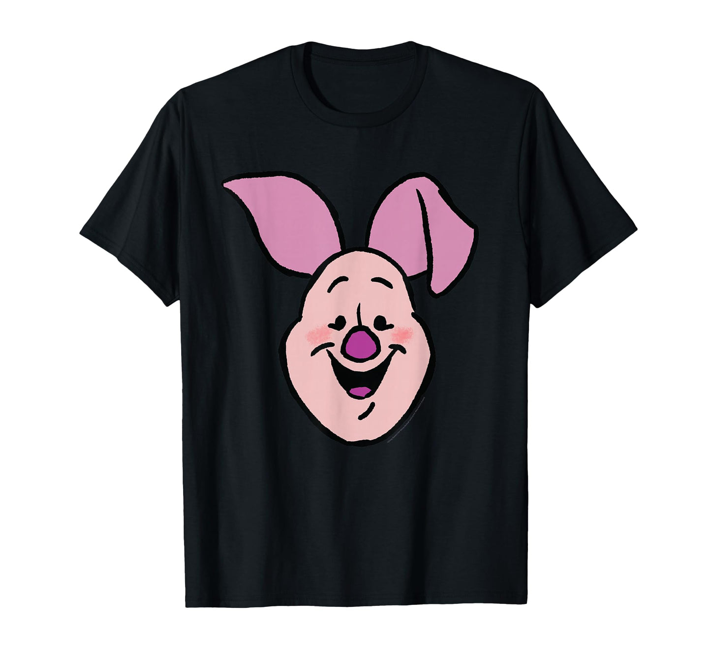Disney Winnie the Pooh Piglet Happy Big Face Costume T-Shirt