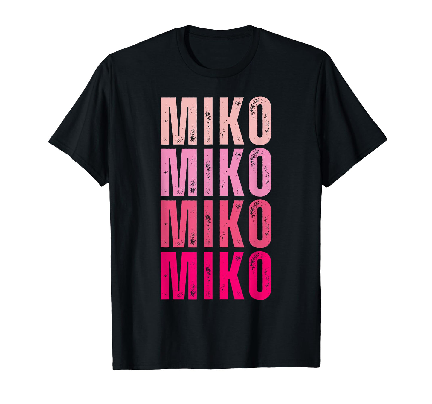 Miko Personalized Name I Love Miko Vintage T-Shirt