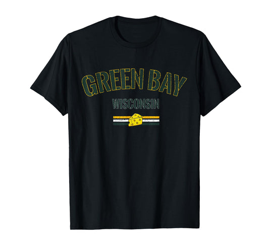 Vintage Green Bay Wisconsin Cheese Pride T-Shirt