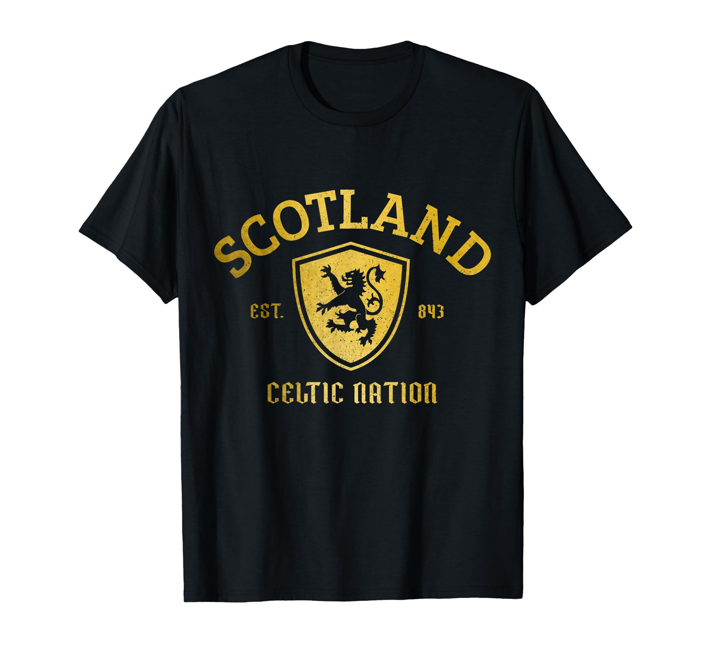 Scotland Est. 843 Scottish Pride Vintage T-Shirt