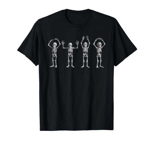 Funny O-H-I-O State Skeleton Ohio Vintage Halloween Women T-Shirt