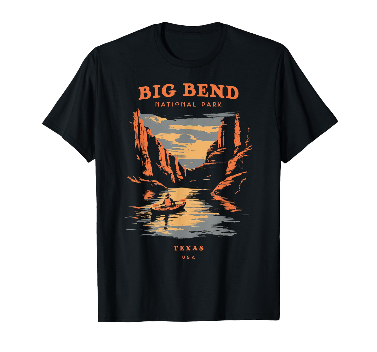 Big Bend National Park Texas Retro Vintage T-Shirt