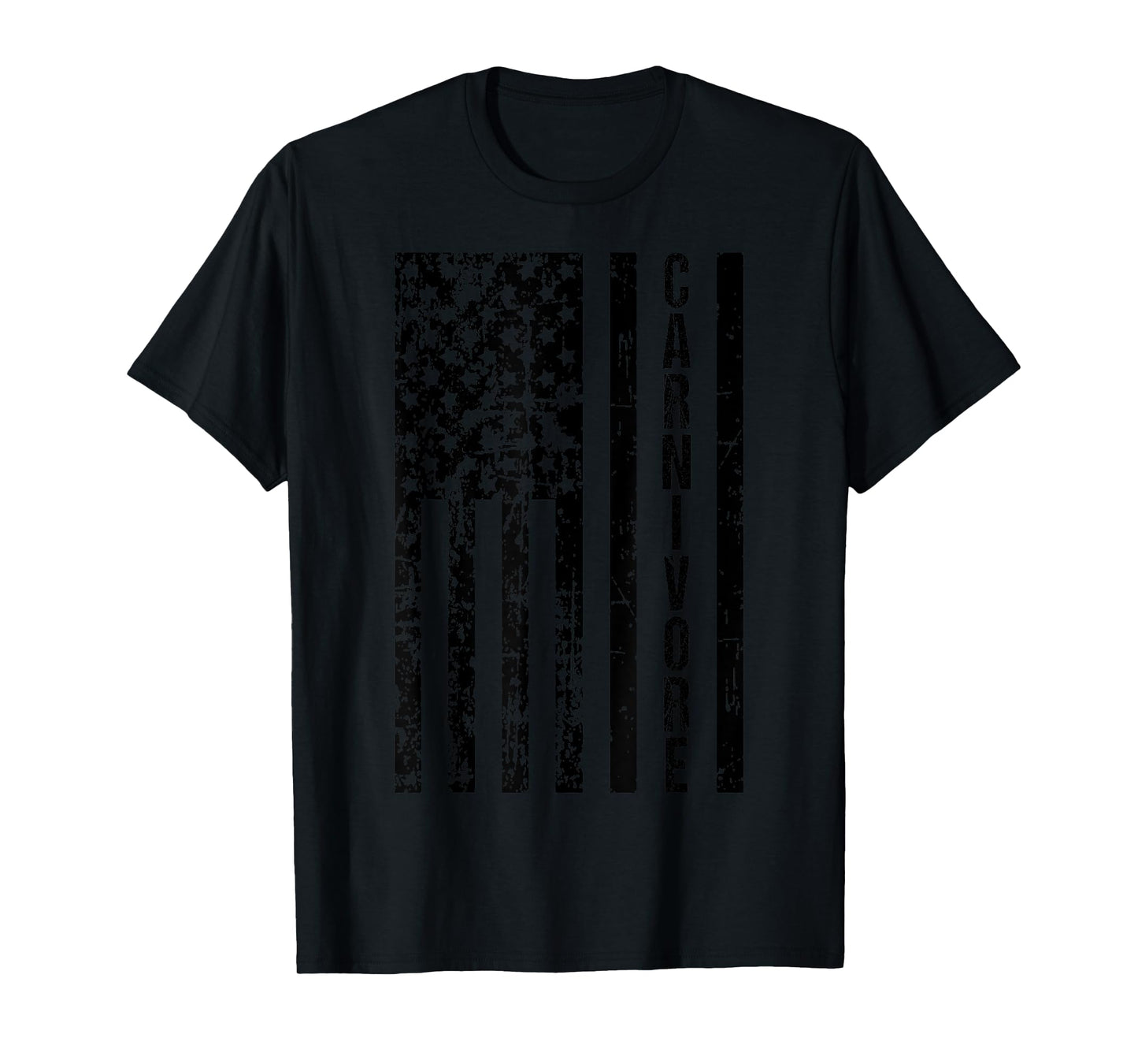 American Flag Carnivore Meat Eater T-Shirt