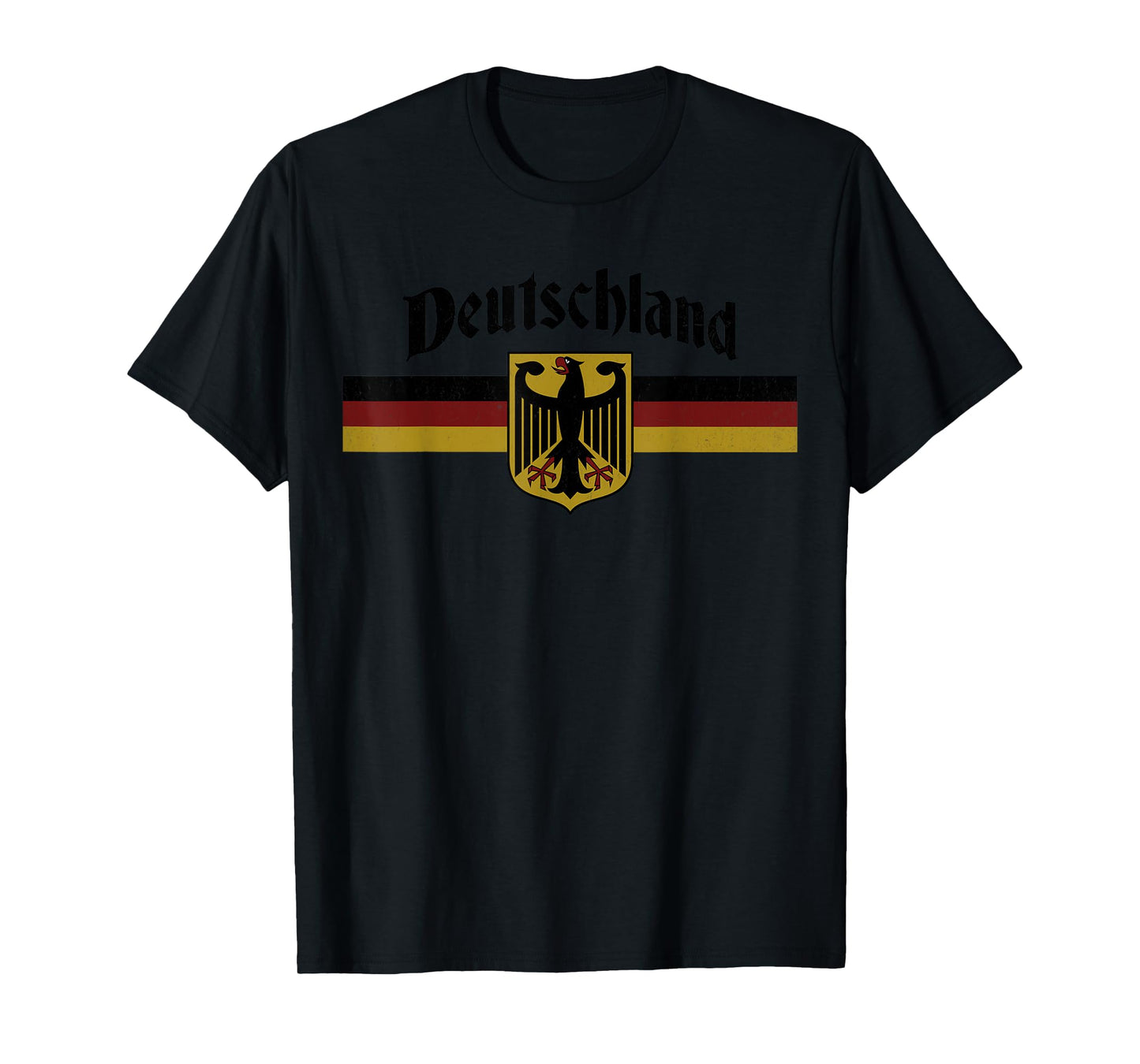 Oktoberfest Deutschland Germany Coat of Arms Eagle Banner T-Shirt