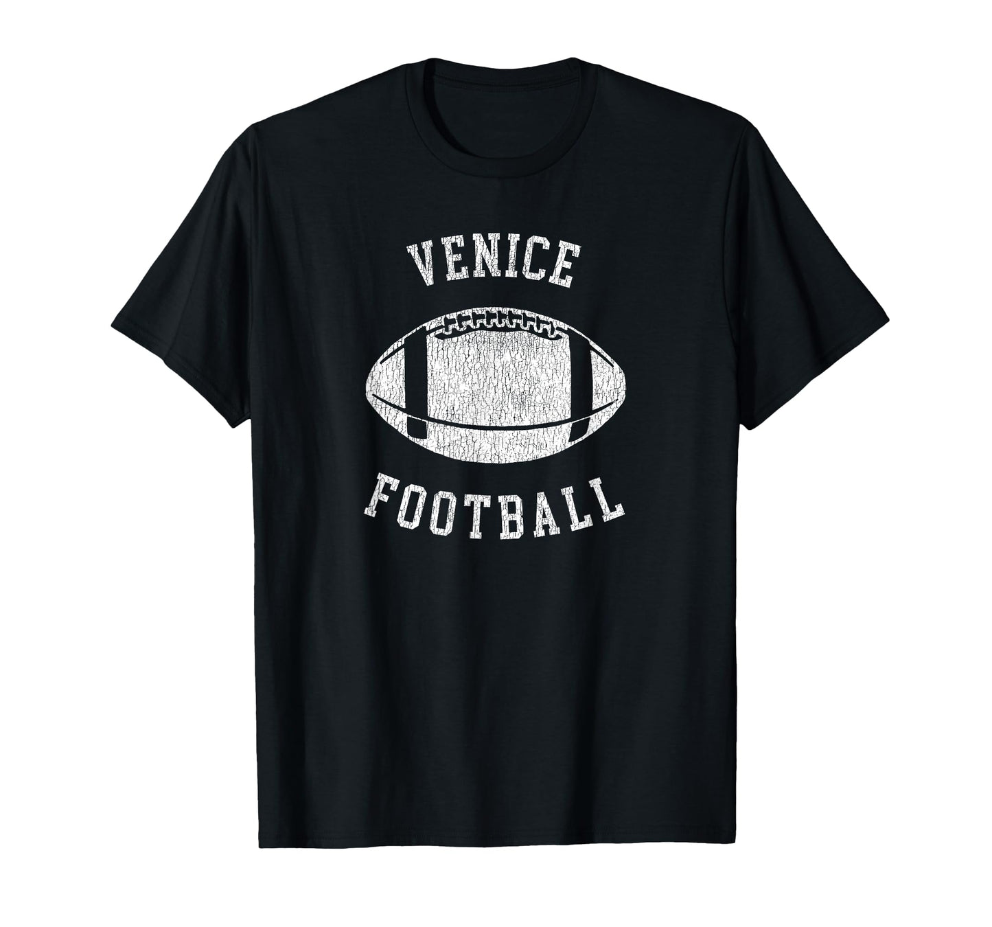 Venice Football Distressed Vintage 80's Throwback Classic T-Shirt