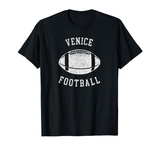 Venice Football Distressed Vintage 80's Throwback Classic T-Shirt
