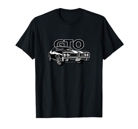 AMERICAN MUSCLE CARS, VINTAGE 1969 GTO, CLASSIC HOT RODS T-Shirt